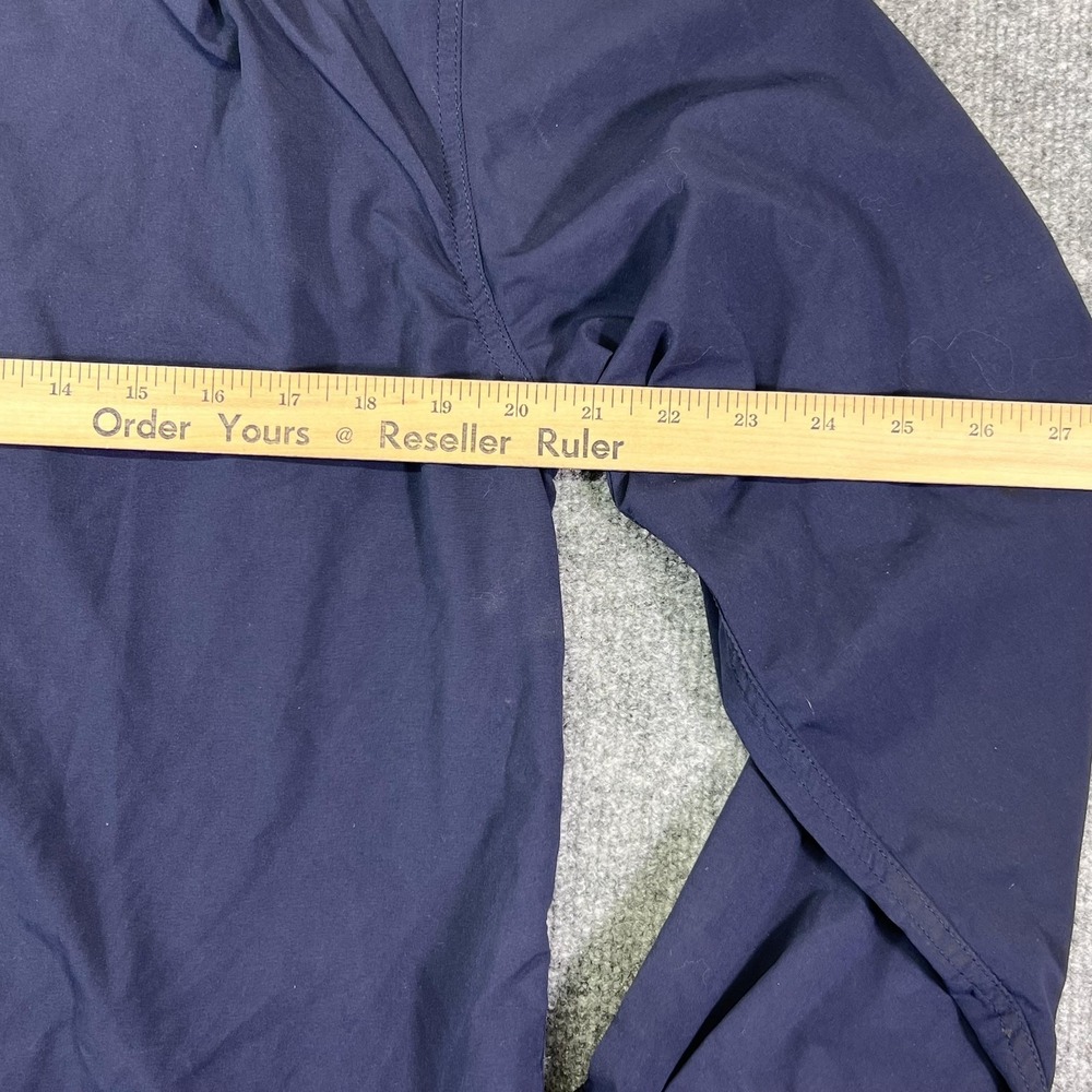 Carhartt Force Shirt Mens Medium Blue Solid Button Front Long Sleeve Workwear - Picture 11 of 12